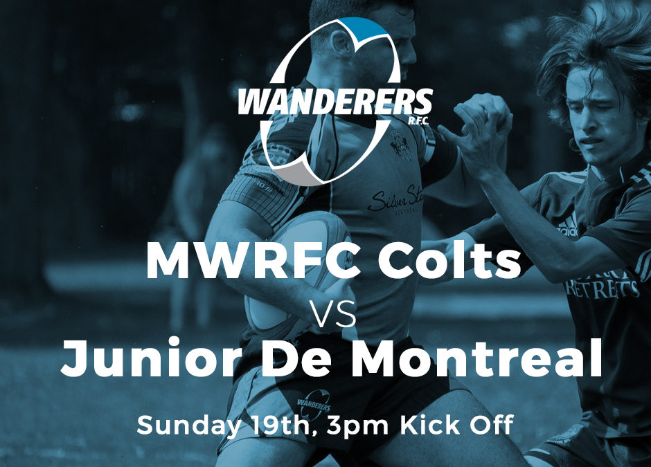 MWRFC Colts (Juniors) Play Sunday 19th vs Junior de Montreal in DDO
